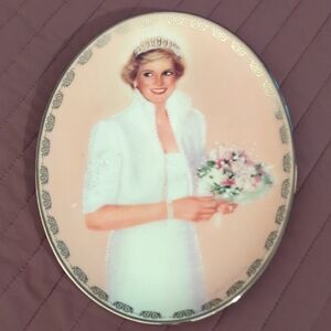 "The Royal Princess" Diana Queen of our Hearts oval plate